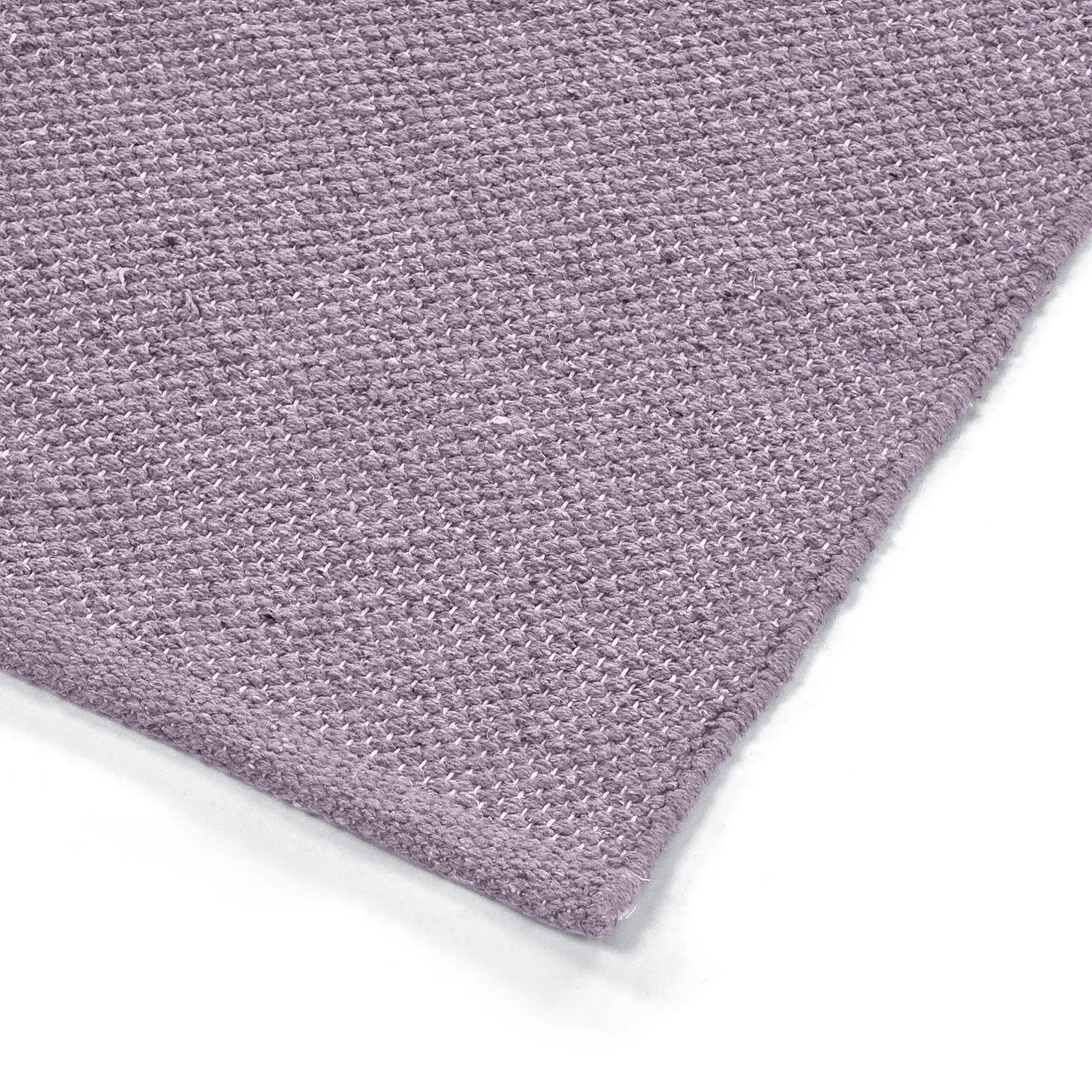 Tapis Coton - Rigolet (violet clair)
