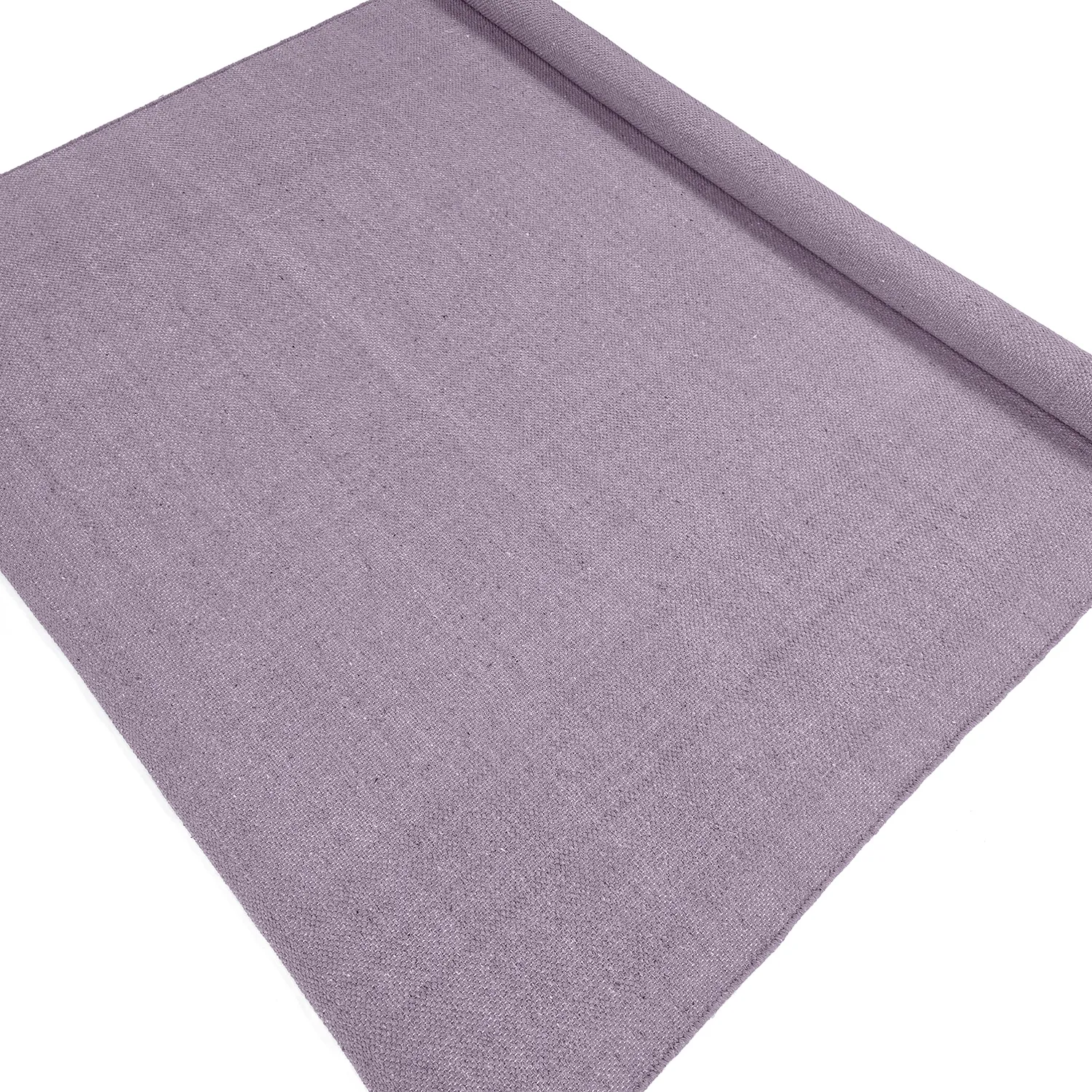 Tapis Coton - Rigolet (violet clair)