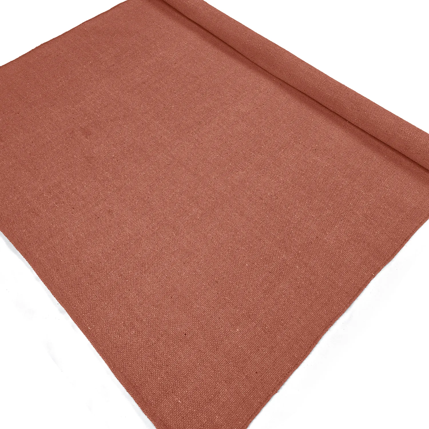 Tapis Coton - Rigolet (terre cuite)
