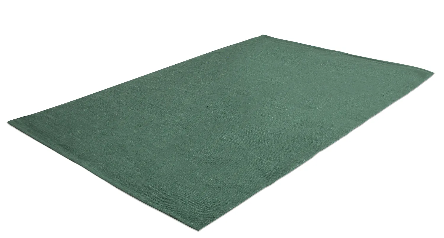 Tapis en coton - Billie (vert)