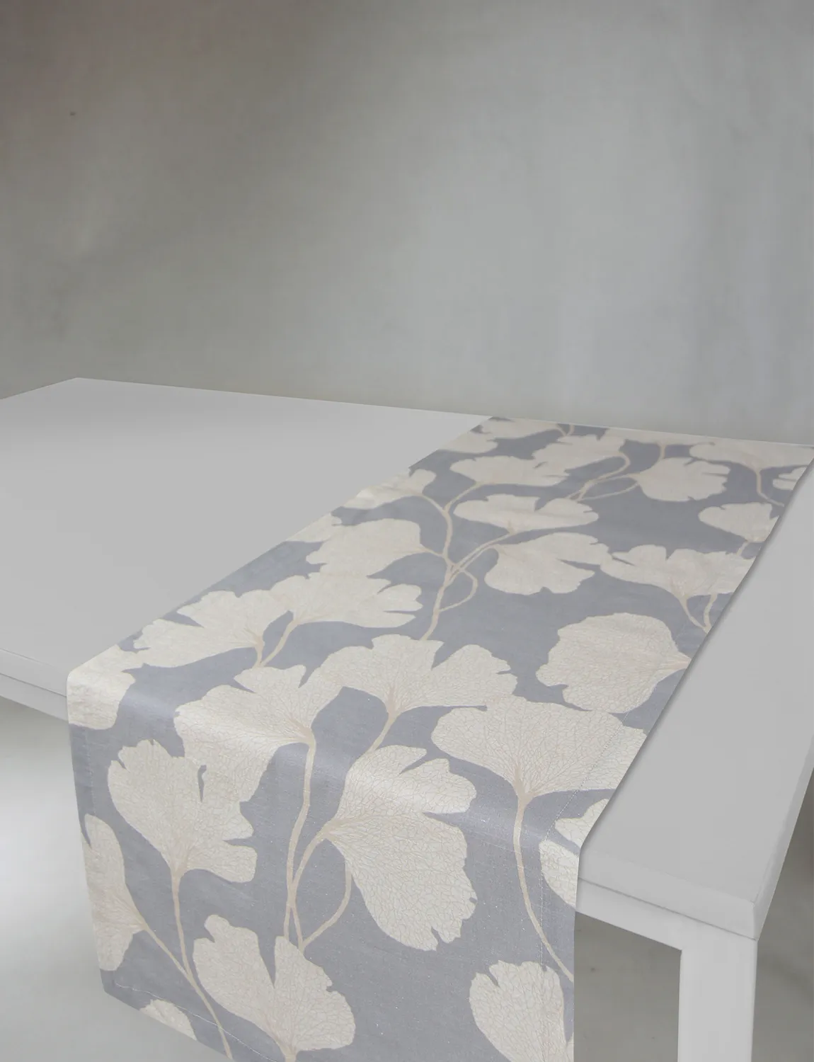 Chemin de table - Chemin Abril (gris/beige)