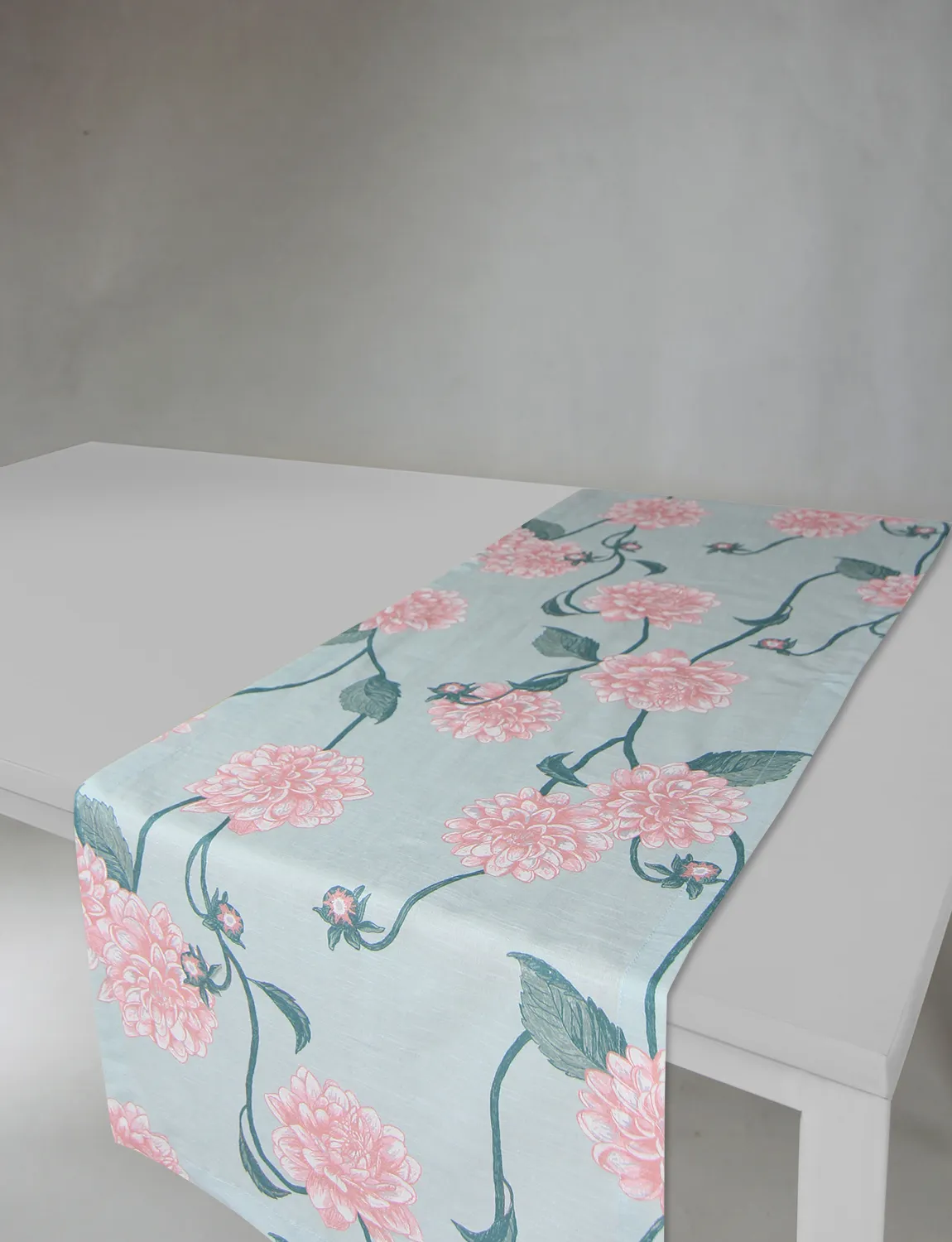 Chemin de table - Chemin de table Alyssa (vert/rose)