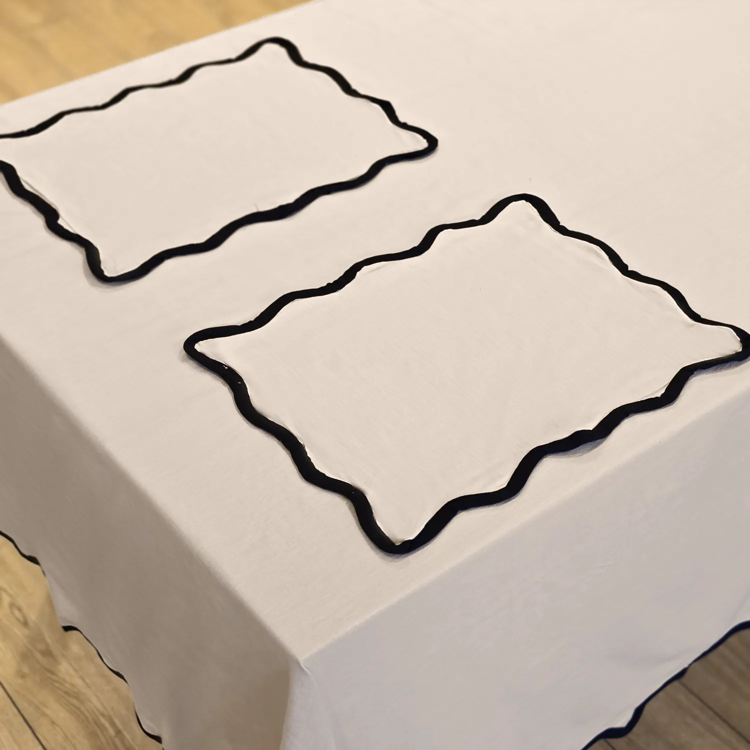 Set de sets de table - 2 unités Yrsa (beige clair)
