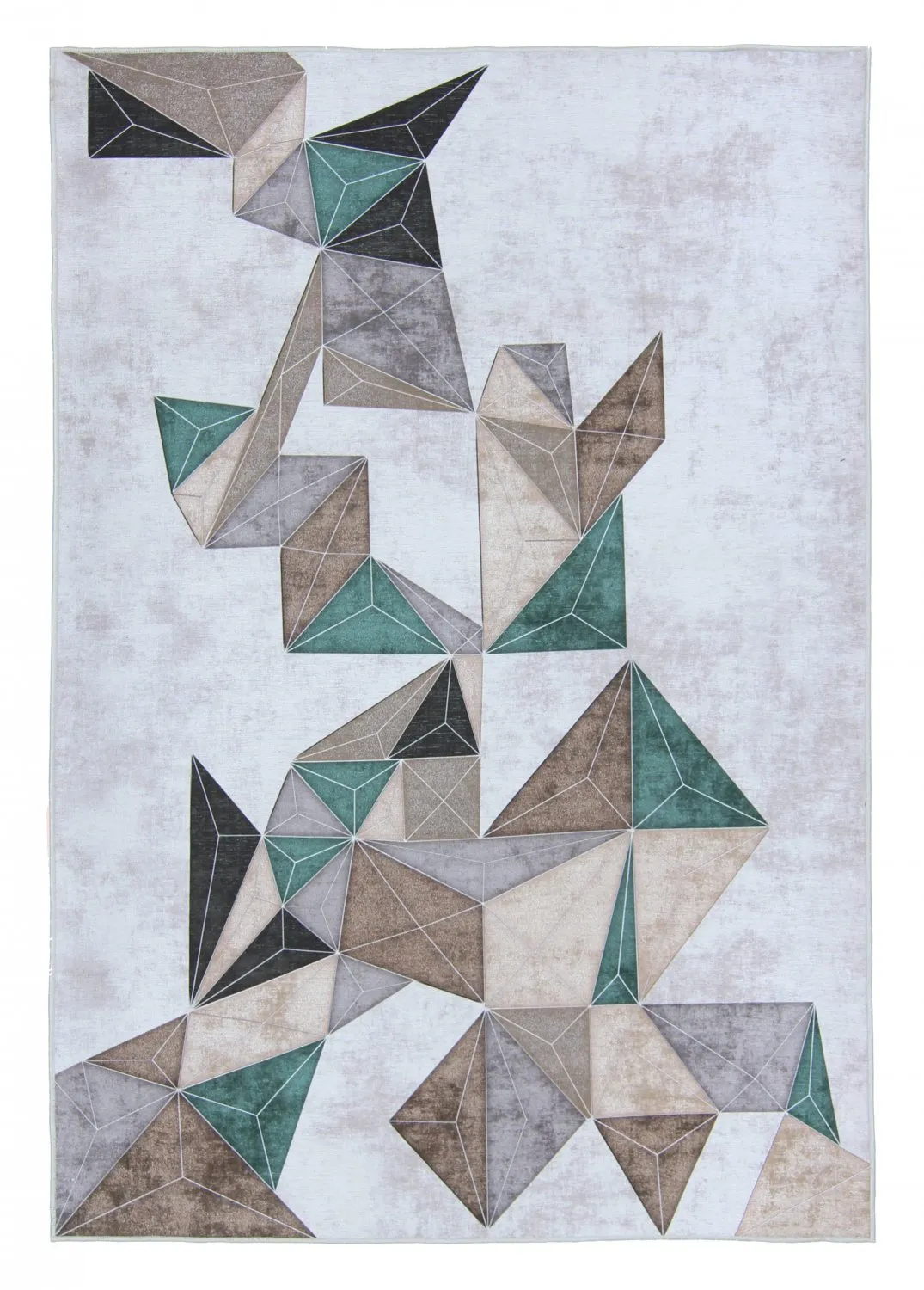 Tapis Wilton - Feres (gris/beige/multicolore)