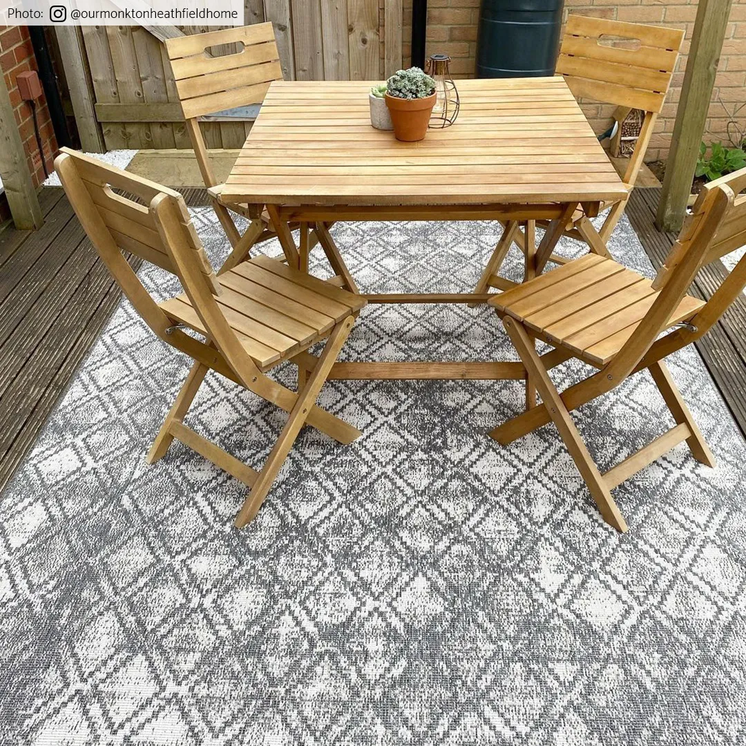 Tapis Intérieurs/Extérieurs - Brussels Grey (gris)