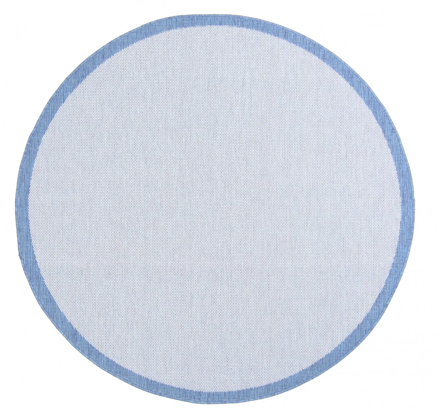 Tapis rond - Sortelha (bleu)
