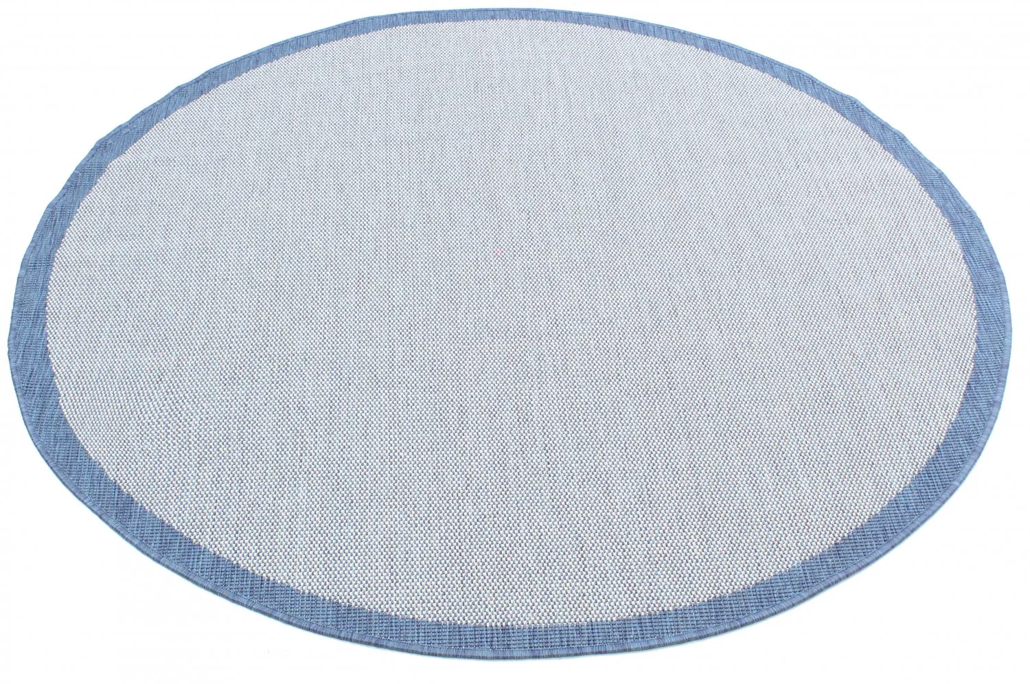 Tapis rond - Sortelha (bleu)