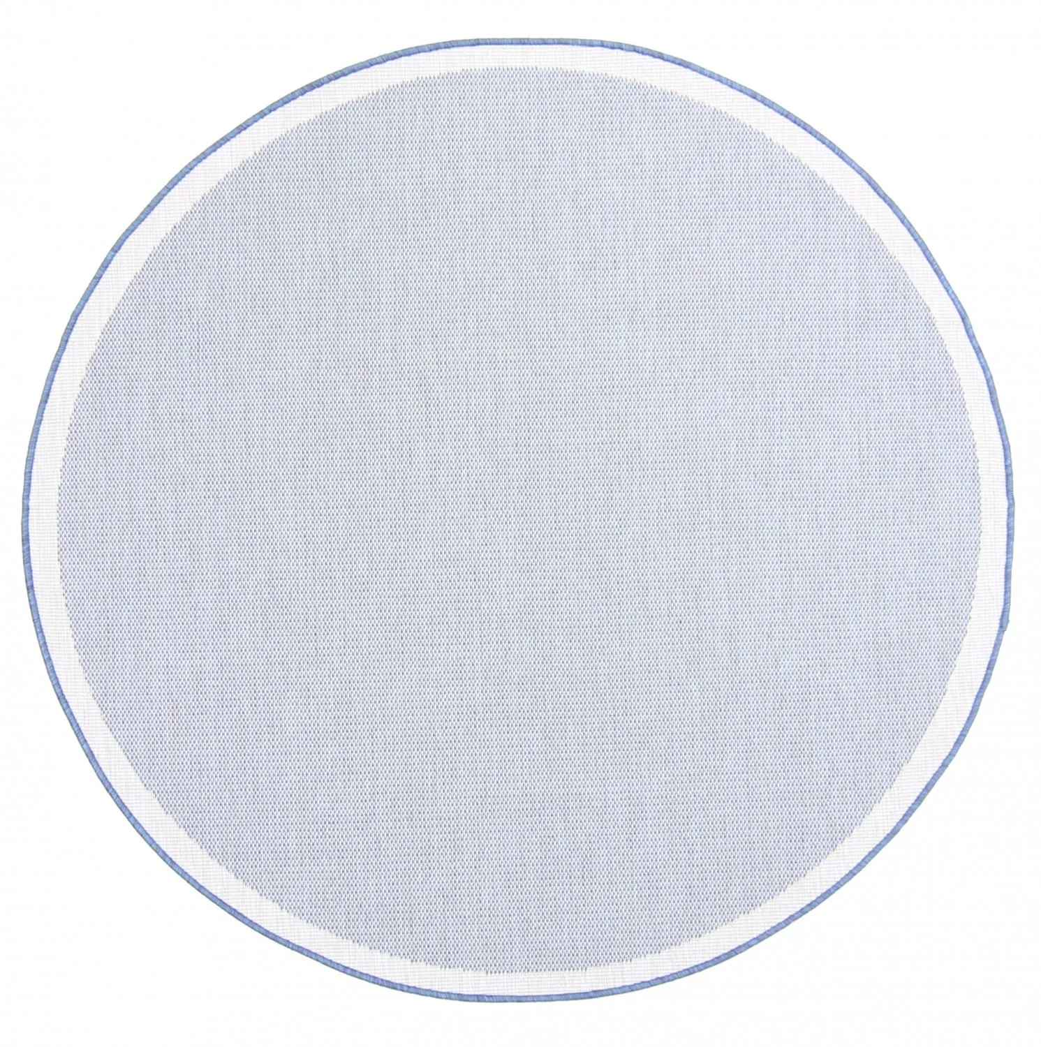 Tapis rond - Sortelha (bleu)
