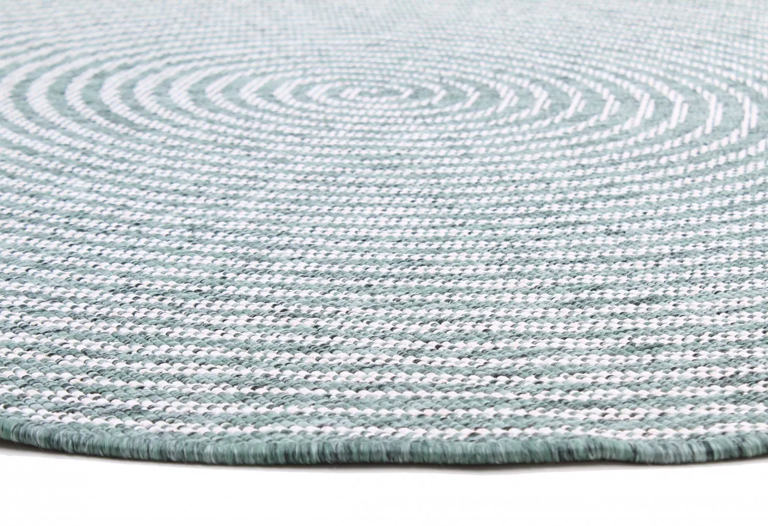 Tapis rond - Ferragudo (vert)