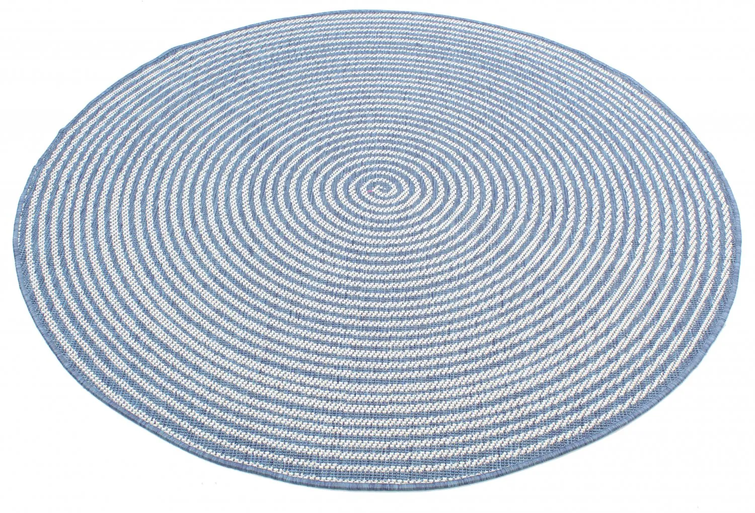 Tapis rond - Ferragudo (bleu)