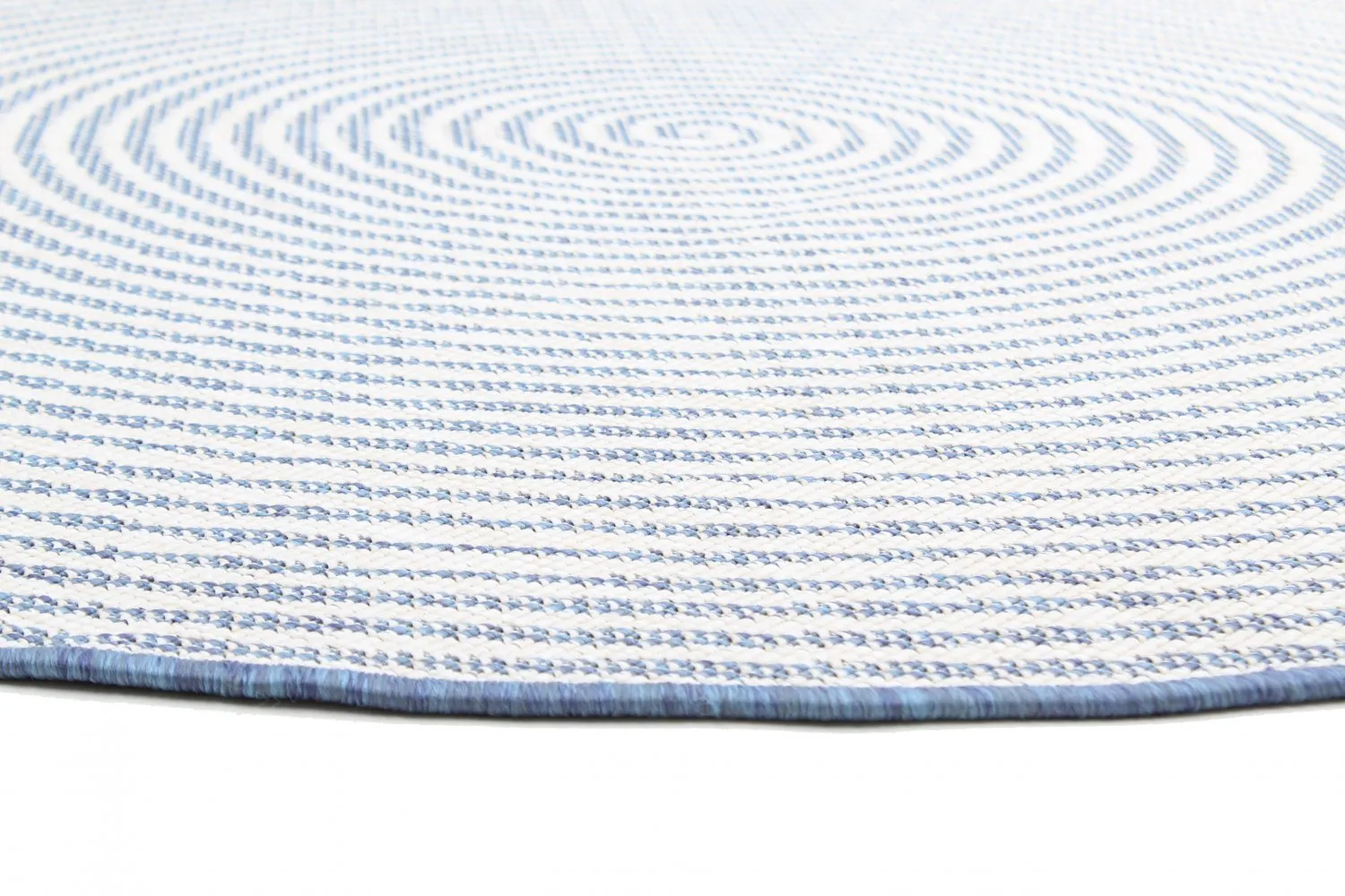 Tapis rond - Ferragudo (bleu)