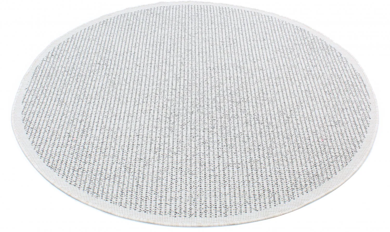 Tapis rond - Tromsø (argent)