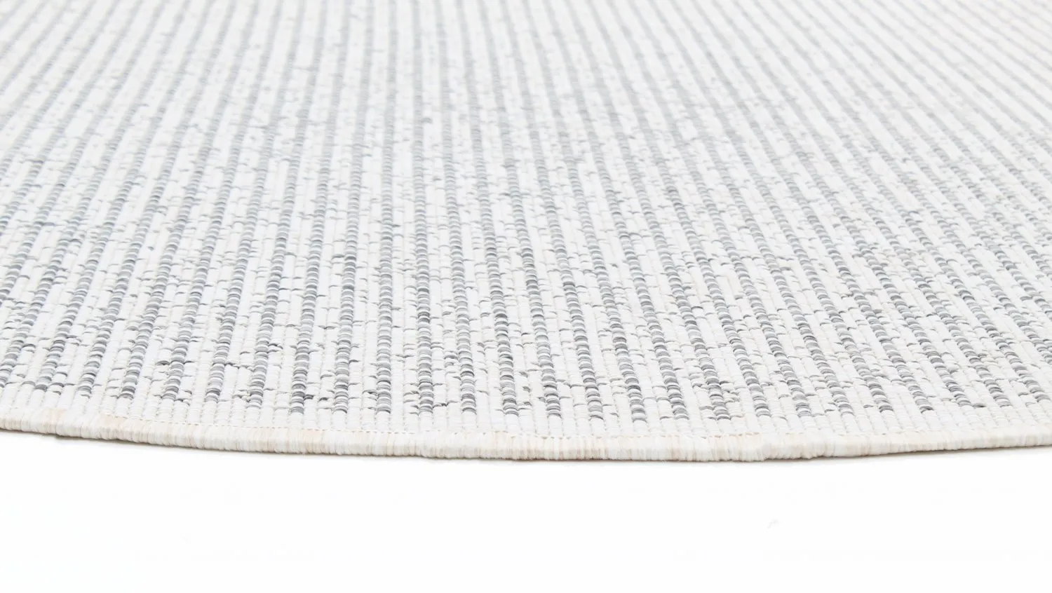 Tapis rond - Tromsø (argent)