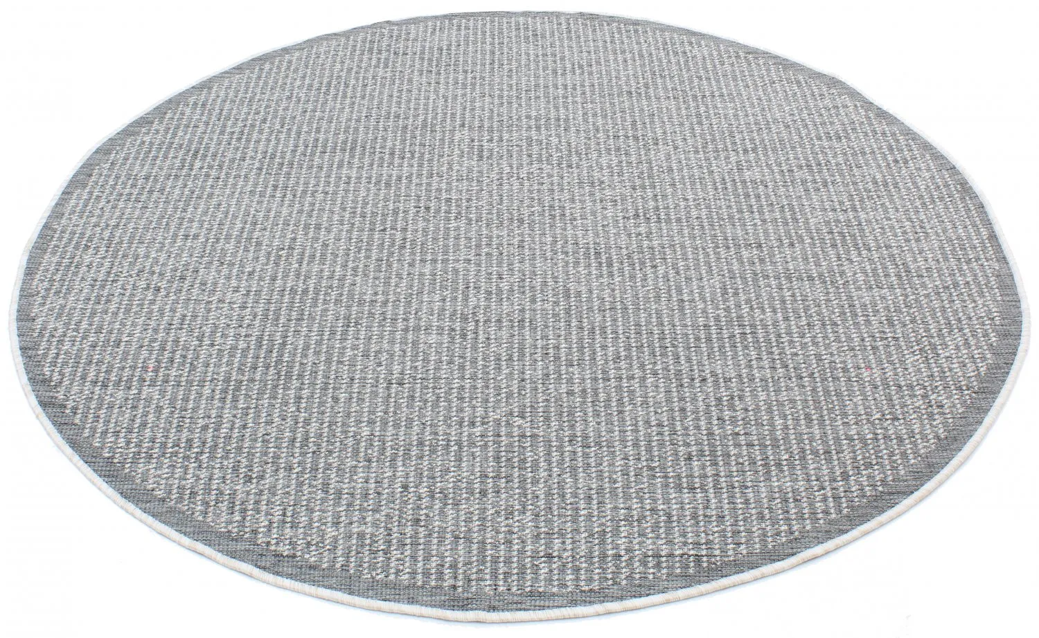 Tapis rond - Tromsø (argent)
