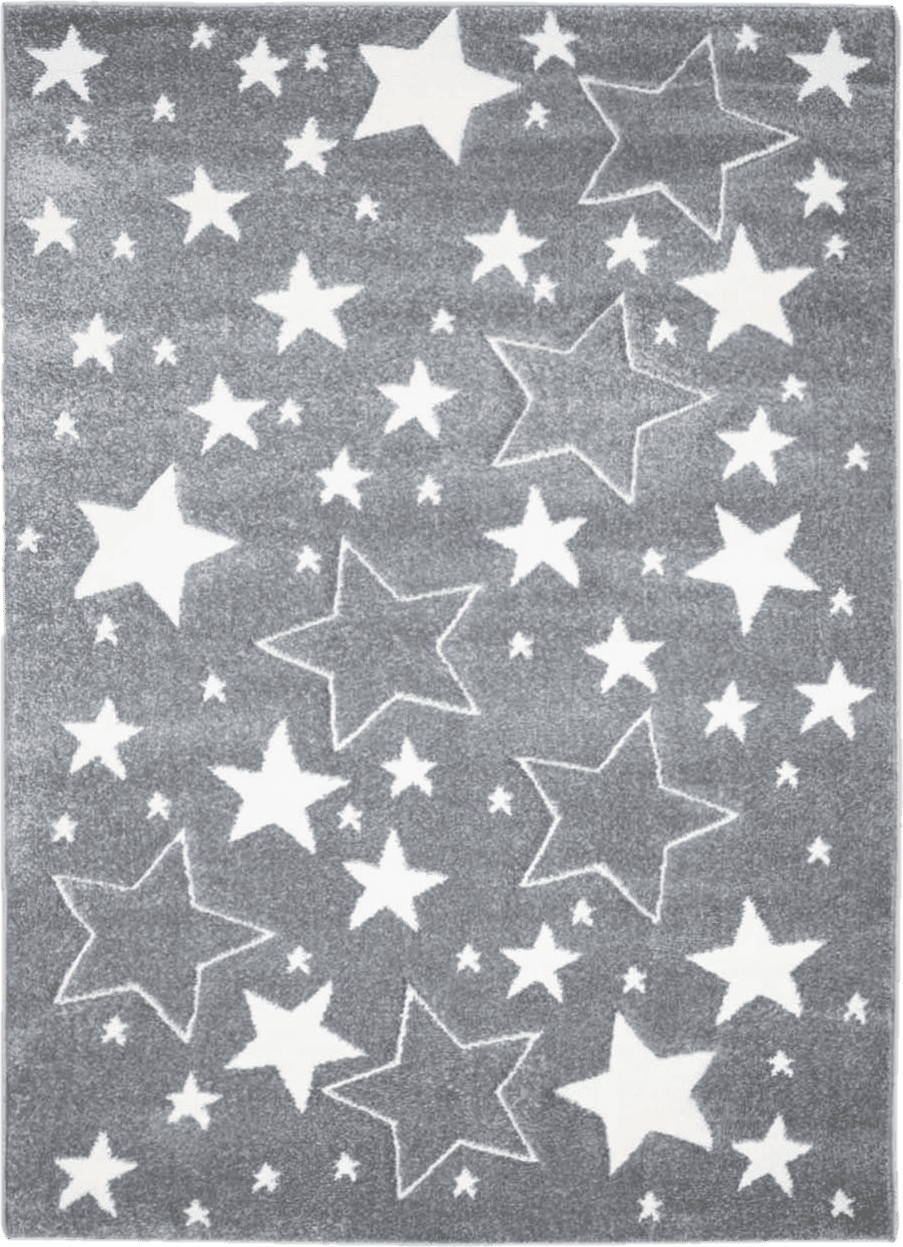 Tapis enfants - Bueno Stars (gris)