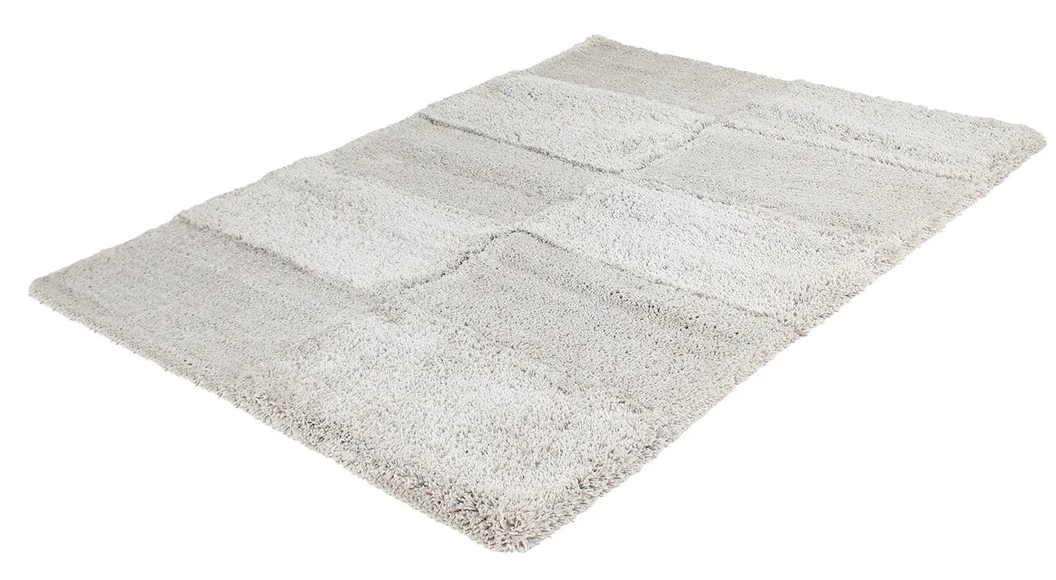 Tapis à poils longs - Cannes (gris)