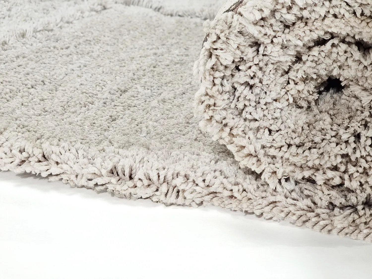 Tapis à poils longs - Cannes (gris)