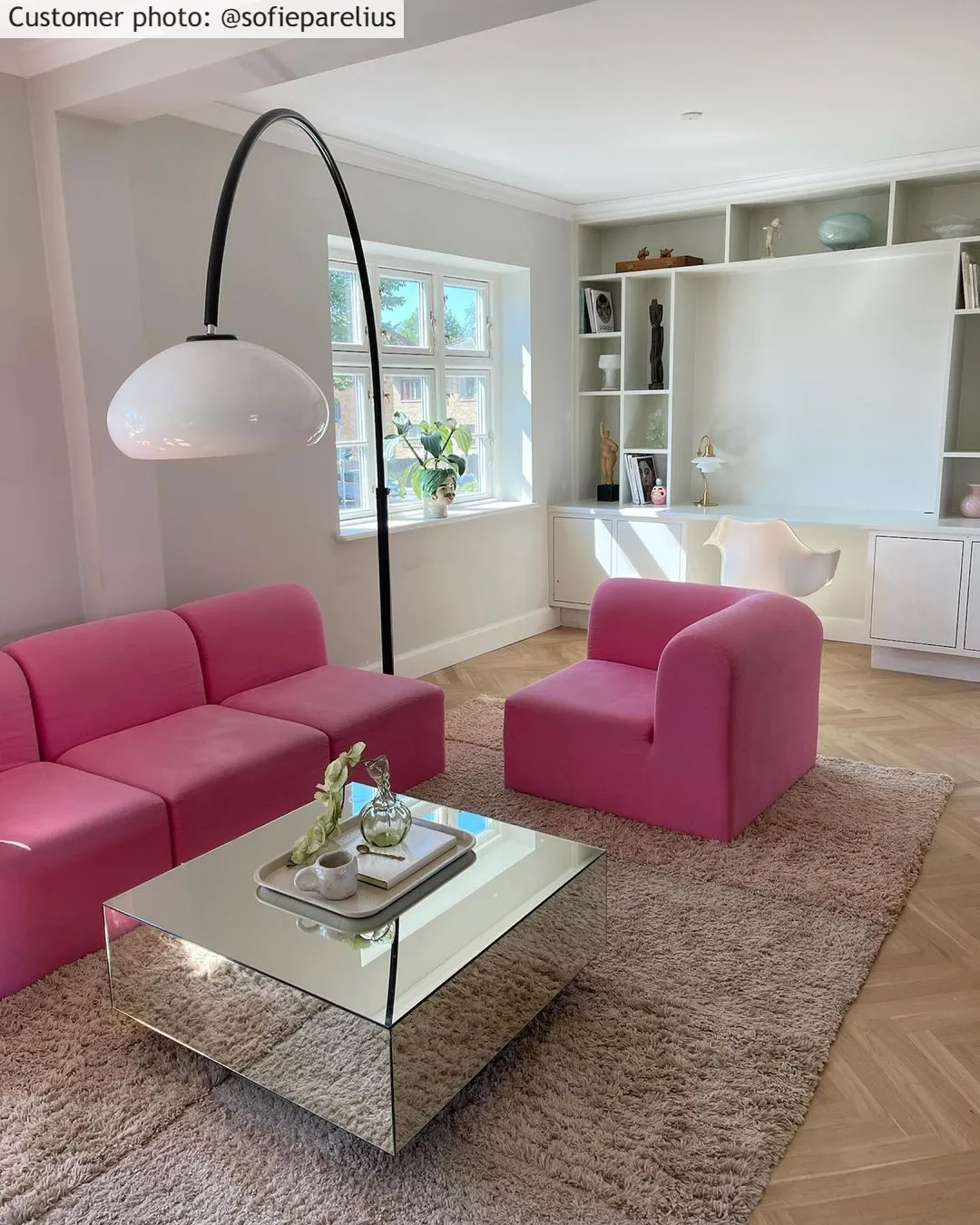 Tapis à poils longs - Cannes (beige)