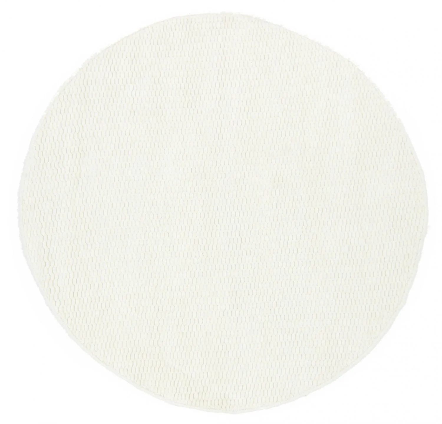 Tapis rond - Cartmel (blanc cassé)