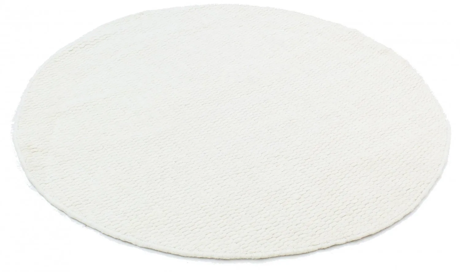 Tapis rond - Cartmel (blanc cassé)