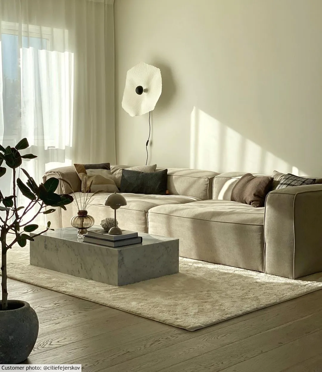 Tapis moelleux - Aranga Super Soft Fur (beige)