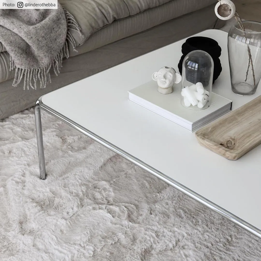 Tapis à poils longs - Cloud Super Soft (blanc cassé)