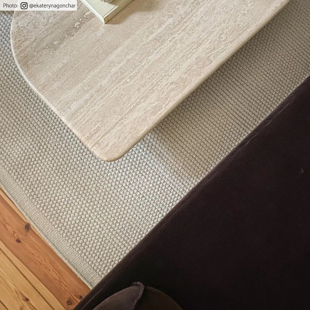 Tapis en laine - Coastal (crème)