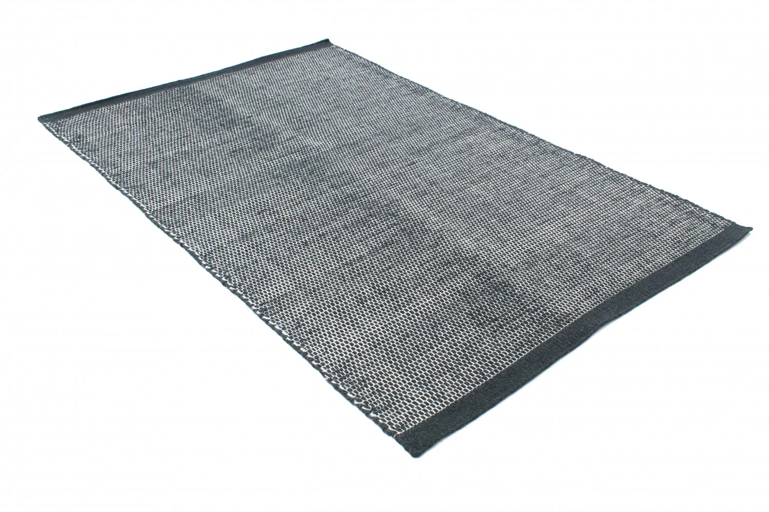 Tapis en laine - Coastal (noir/blanc)