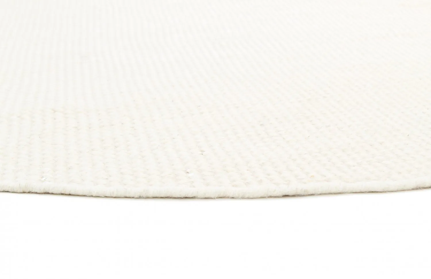 Tapis rond - Coastal (blanc)