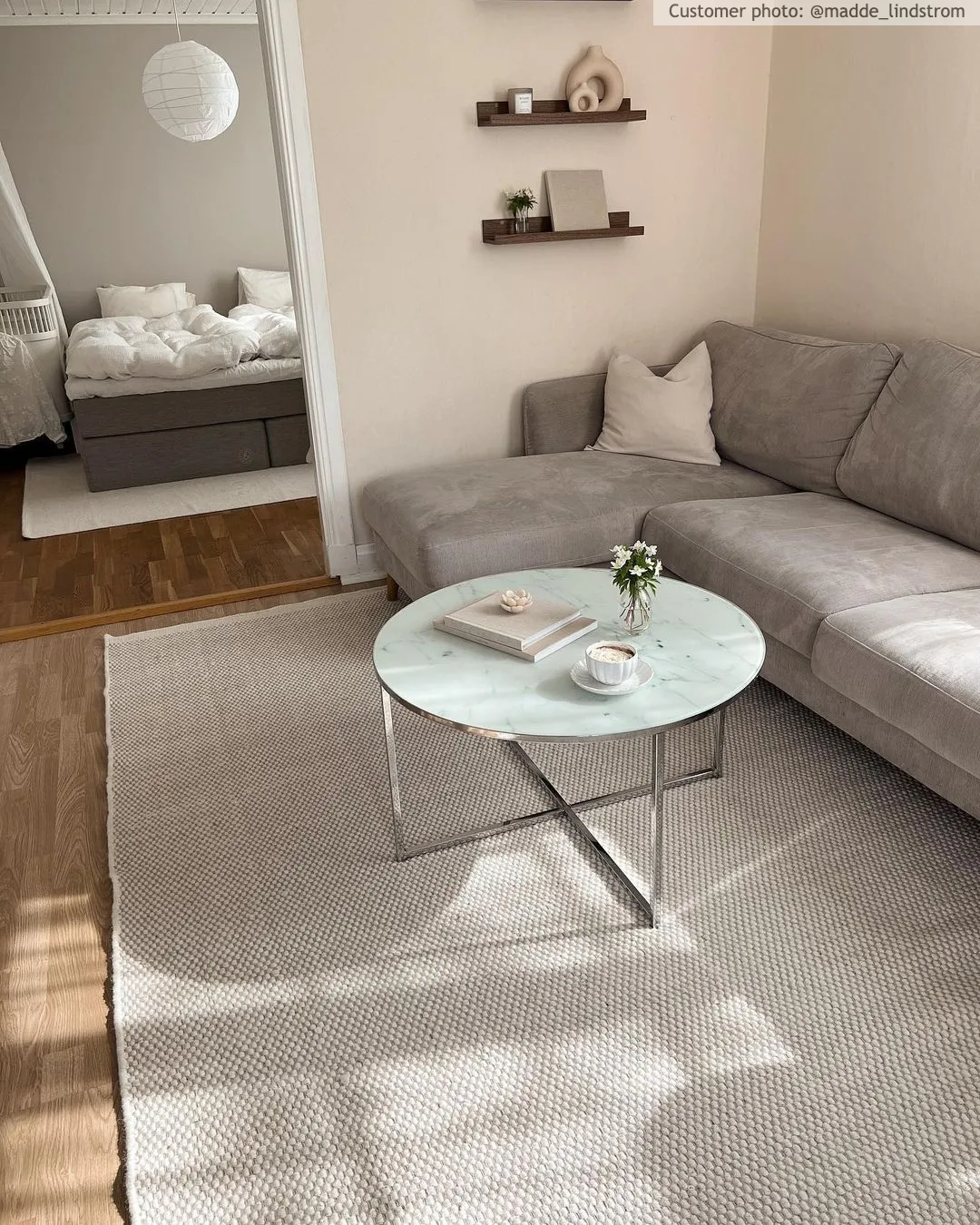 Tapis en laine - Coastal (crème)