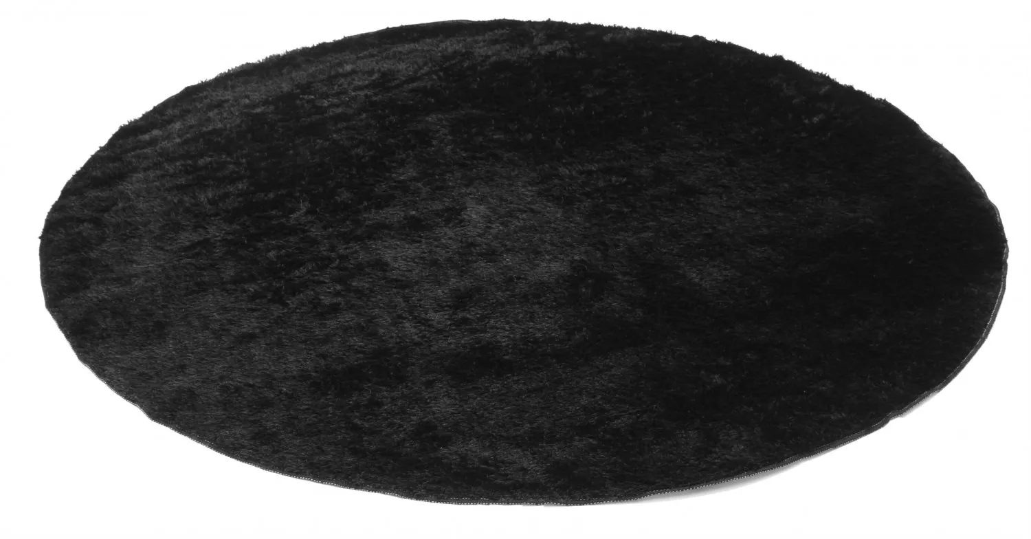 Tapis ronds - Cosy (noir)