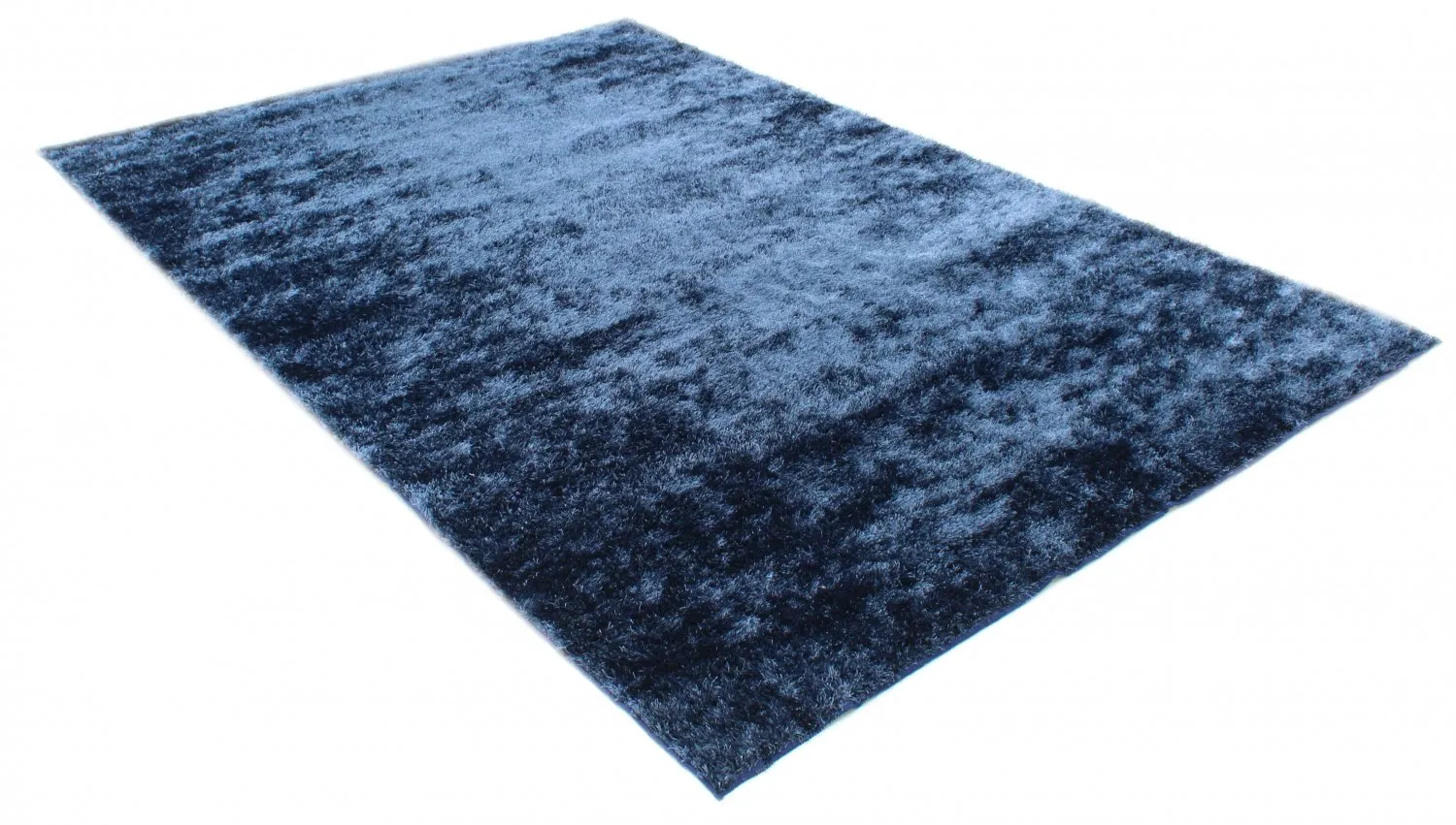Tapis à poils longs - Cosy (bleu foncé)
