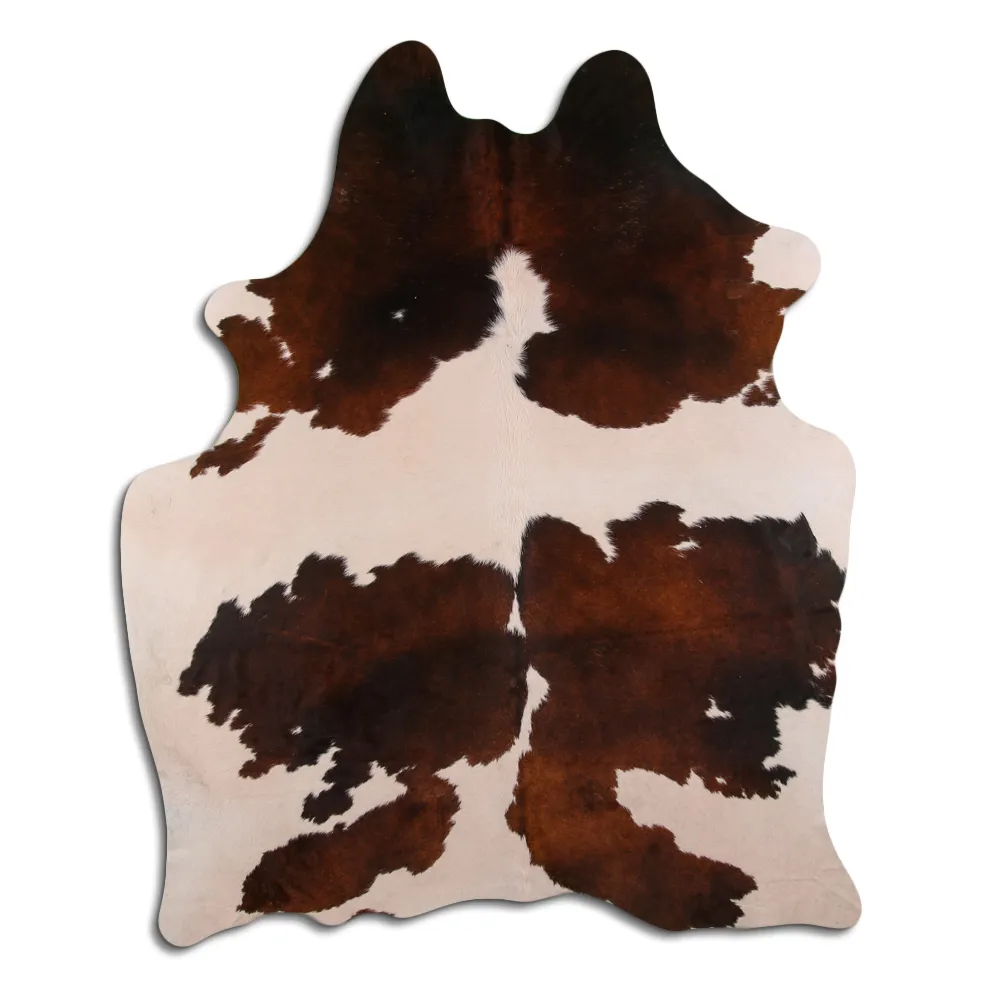 Peau de vache - Marron et Blanc 52