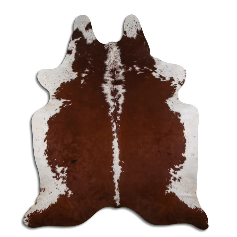 Peau de vache - Marron et Blanc 53