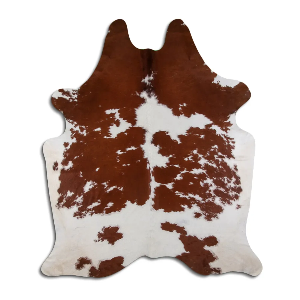 Peau de vache - Marron et Blanc 21