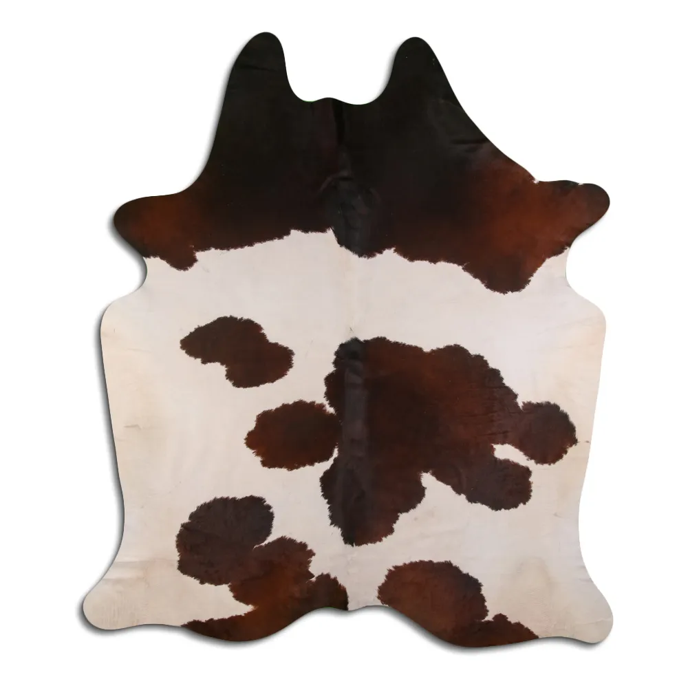 Peau de vache - Marron et Blanc 91