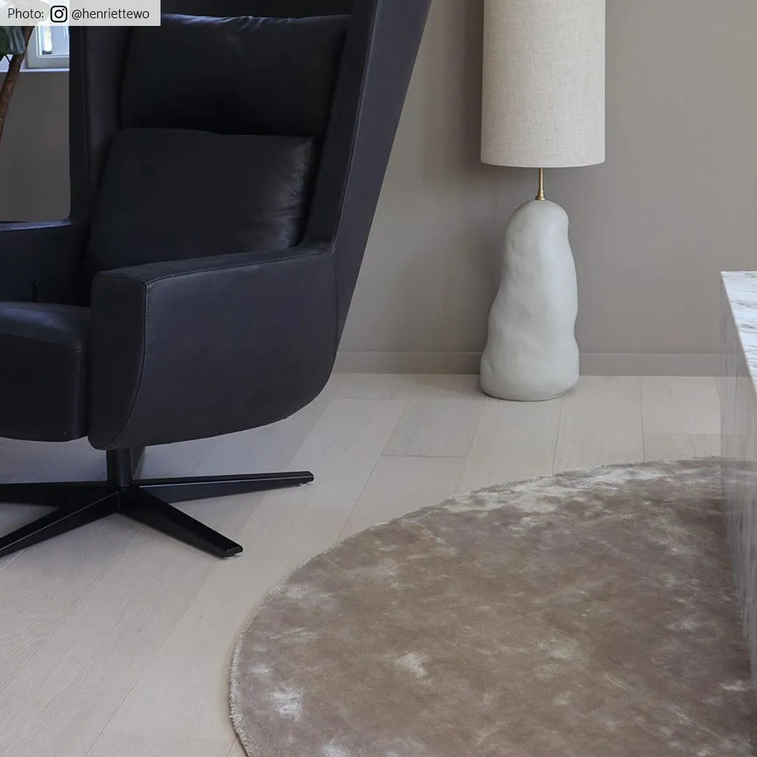 Tapis en viscose - Jodhpur Special Luxury Edition (gris clair/beige)
