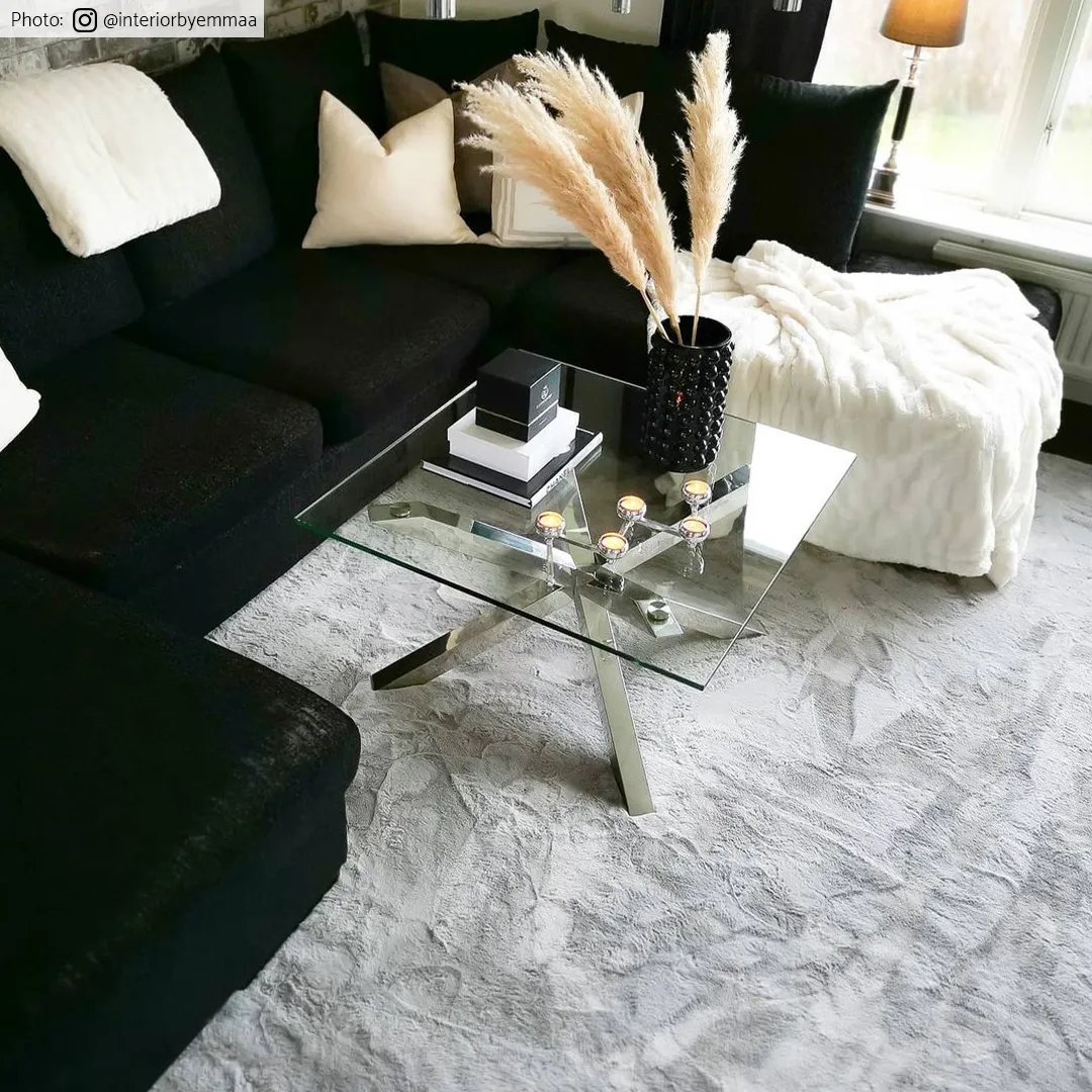 Tapis moelleux - Aranga Super Soft Fur (gris)