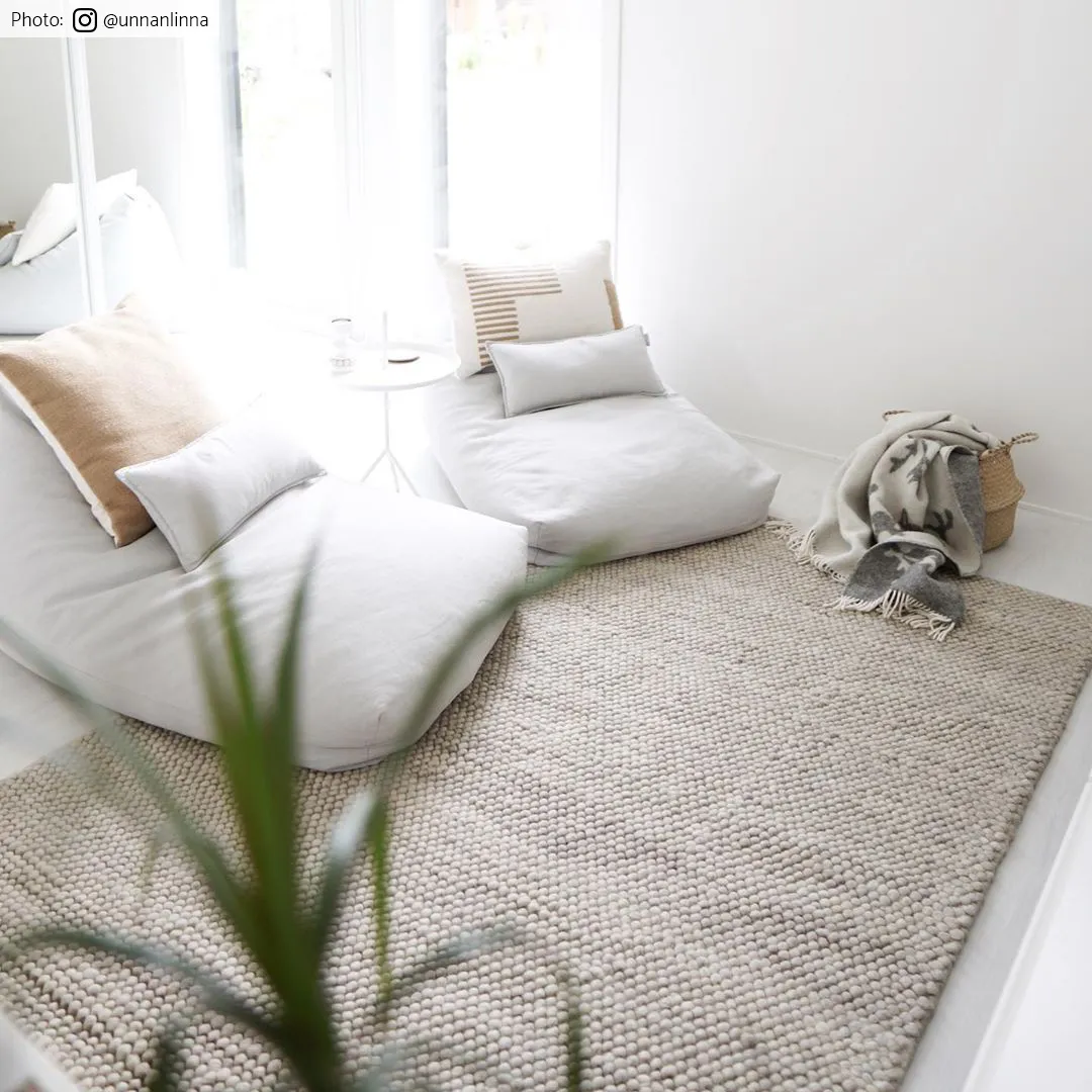 Tapis en laine - Avafors Wool Bubble (beige)