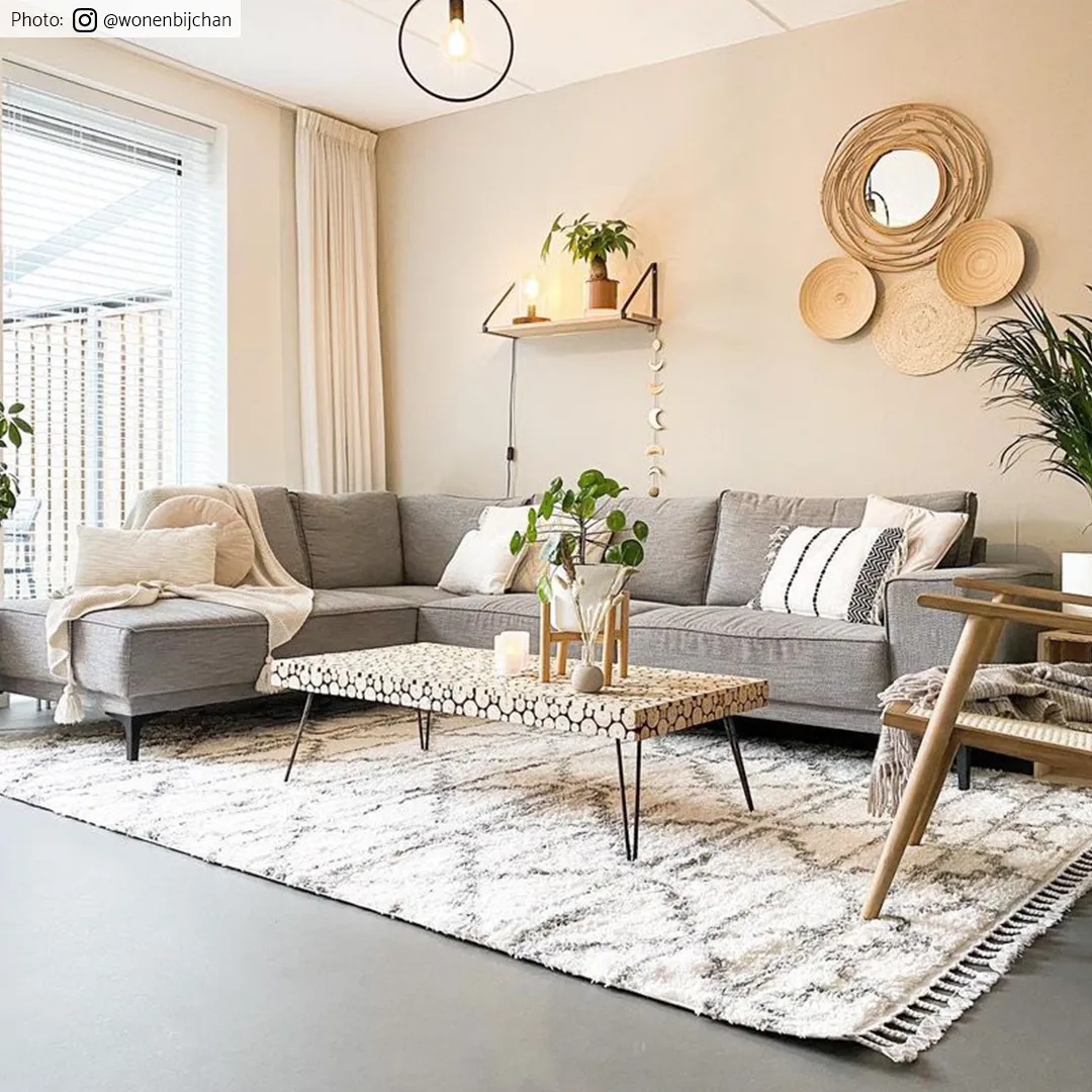 Tapis moelleux - Azuay (beige)