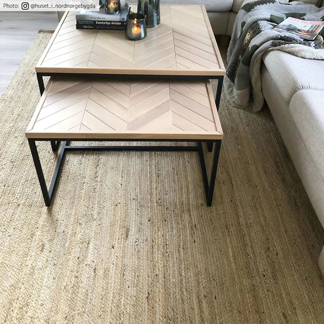 Tapis en jute - Flätan (jute)
