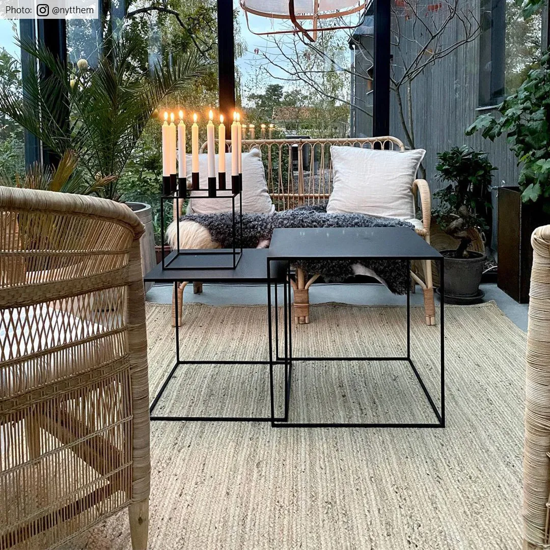 Tapis en jute - Flätan (jute)