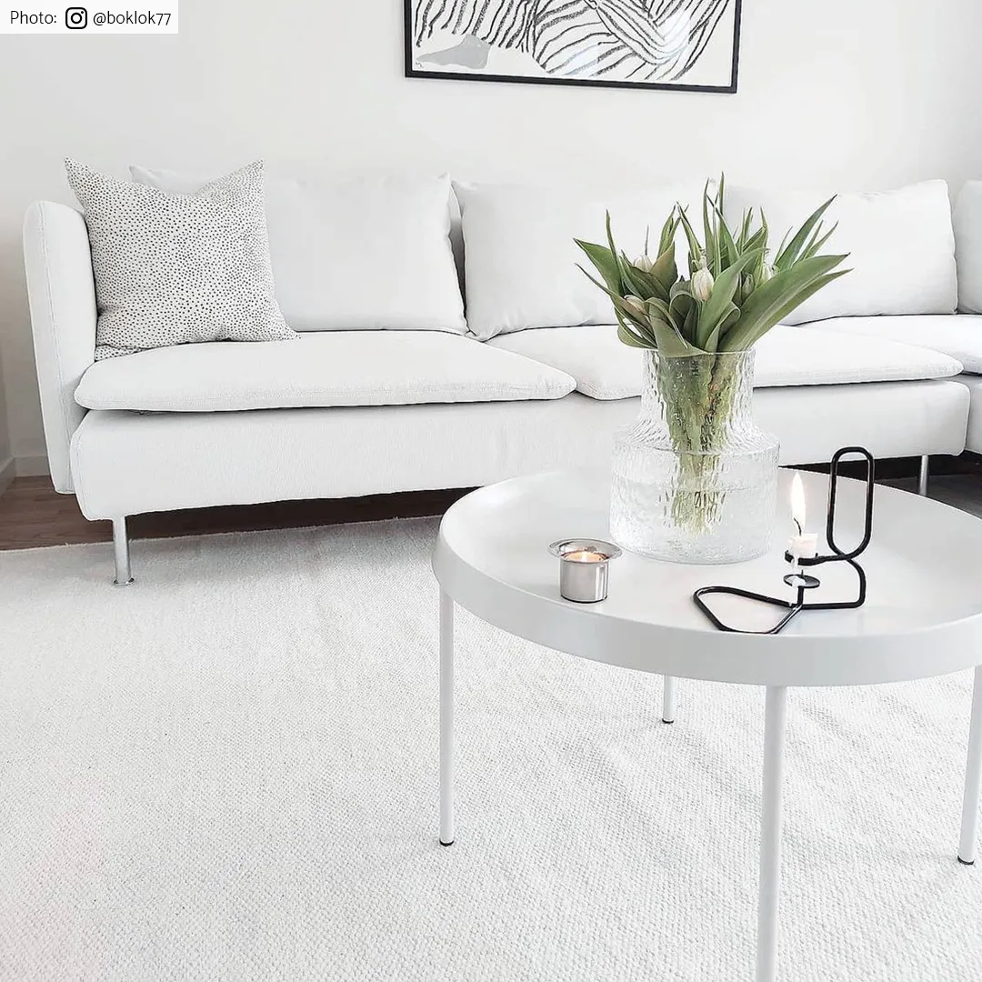 Tapis en laine - Hamilton (blanc)
