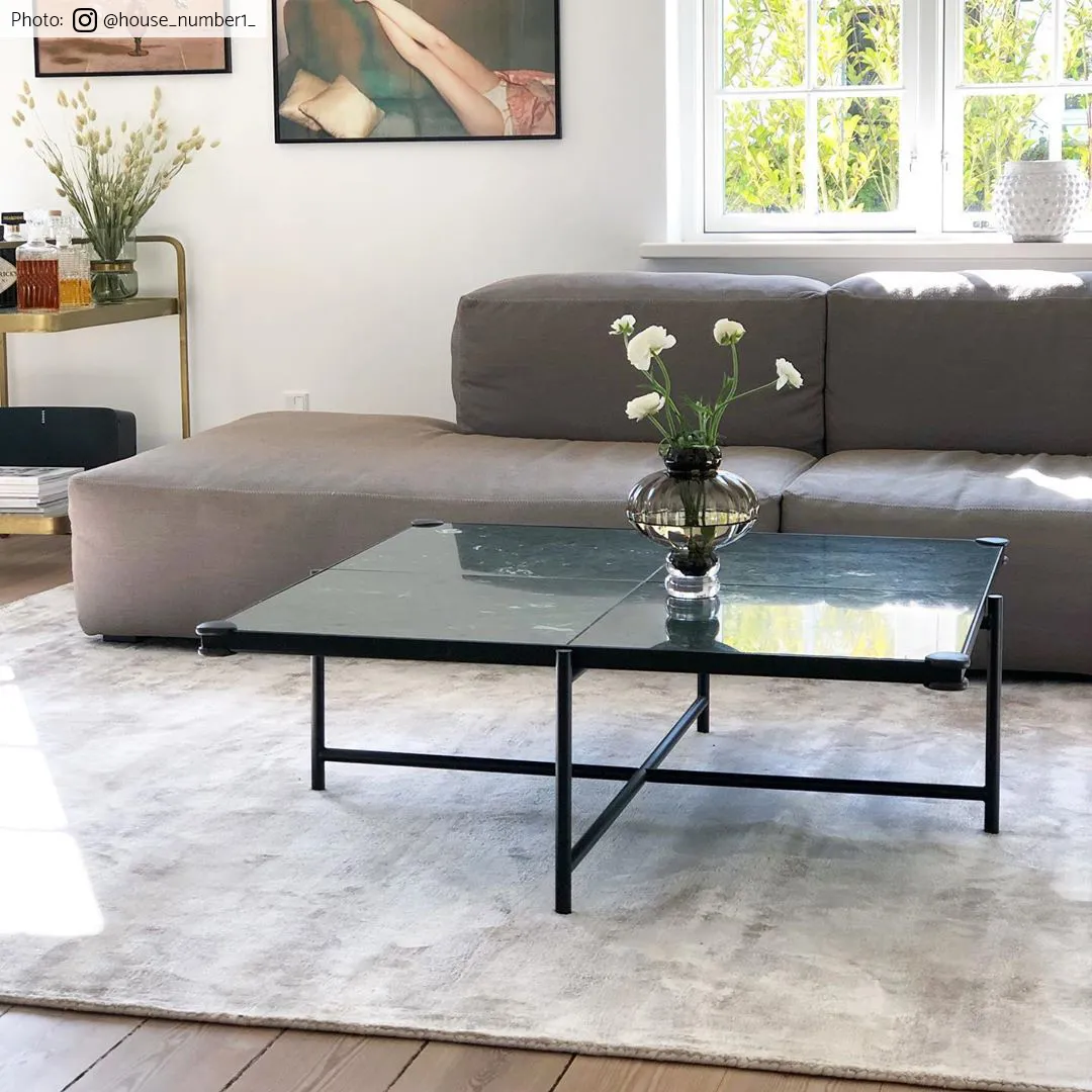Tapis rond - Jodhpur Special Luxury Edition Viscose (gris clair/beige)