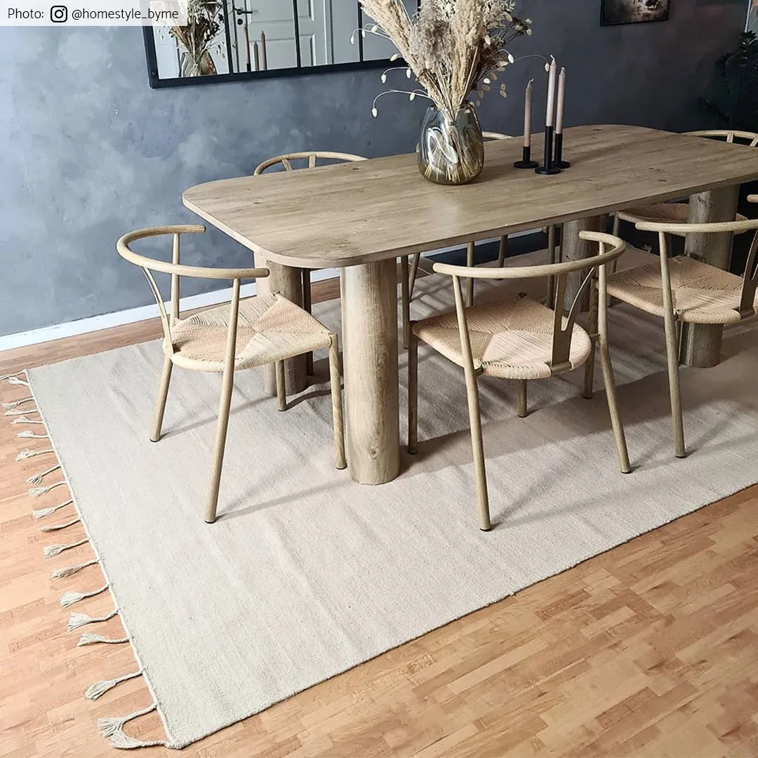 Tapis en laine - Malana (beige)