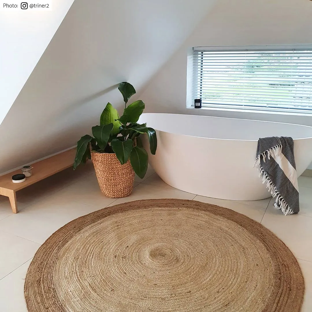 Tapis ronds - Wokha (jute)