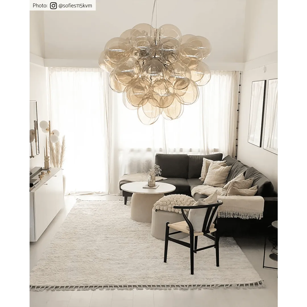 Tapis à poils longs - Orellana (beige)