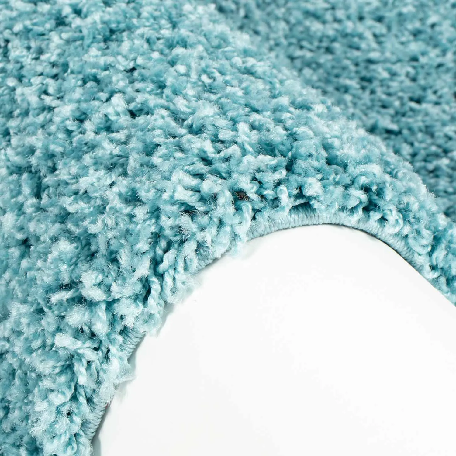 Tapis à poils longs - Trim (turquoise)