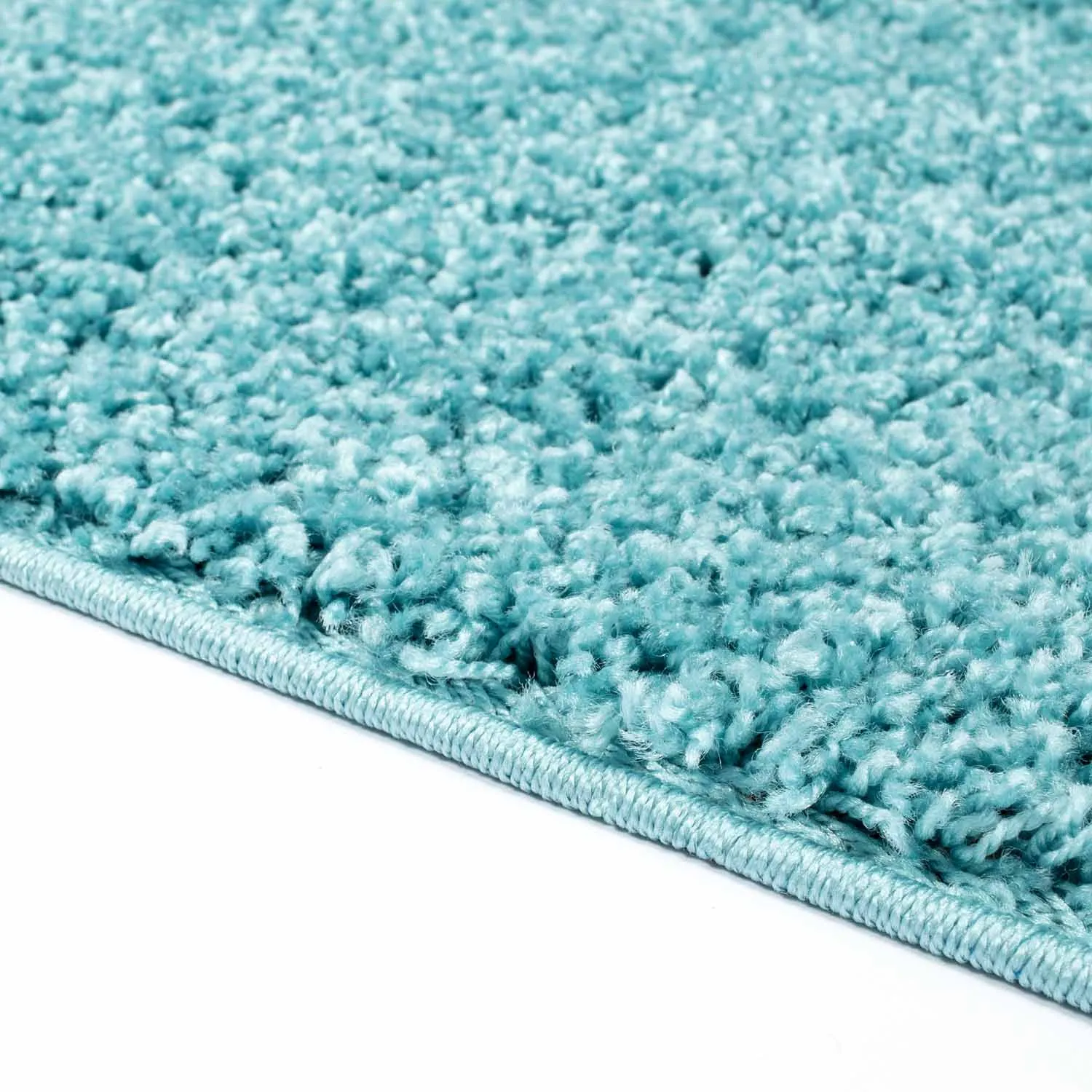 Tapis à poils longs - Trim (turquoise)
