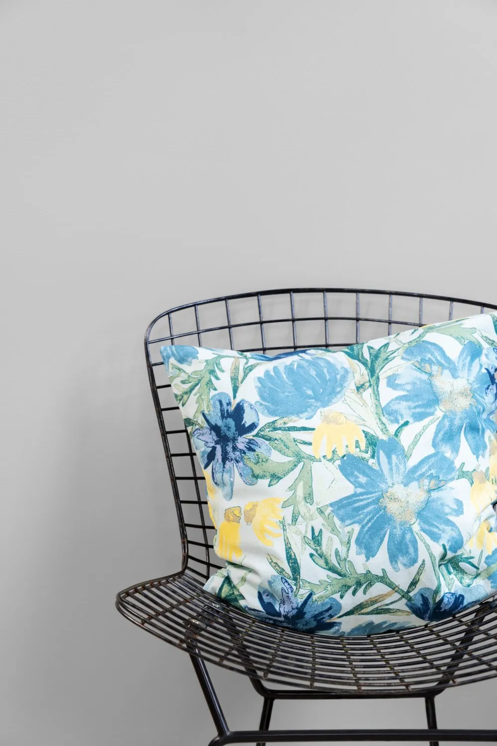 Housse de coussin - Cutie (bleu)